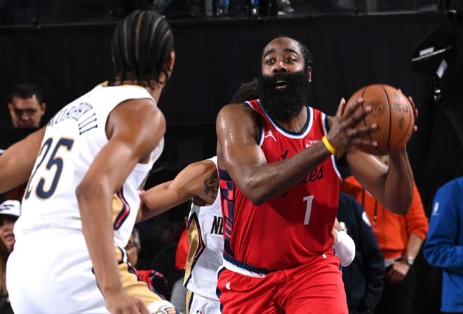 NBA裁判报告：快船两次吃亏都与哈登有关 小卡压哨绝杀险胜鹈鹕...