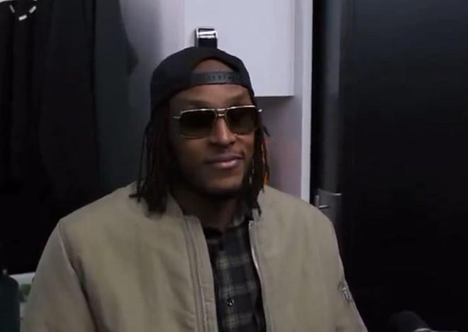 雄鹿的NBA杯绿色场地怎么样？特纳：我觉得还行，比黄色的好