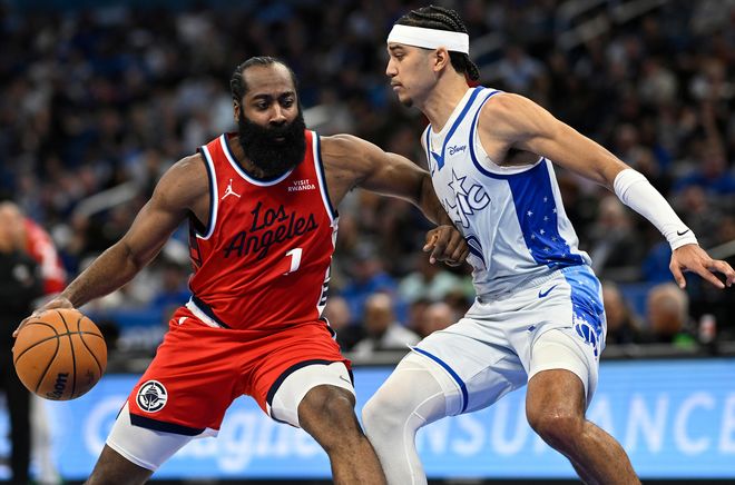 快船10战9负！哈登三节31+8+5被迫提前打卡 魔术6人上双取二连胜