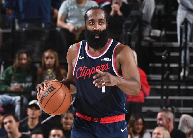 独木难支，哈登23中12空砍35分10板11助2帽，三分14中6