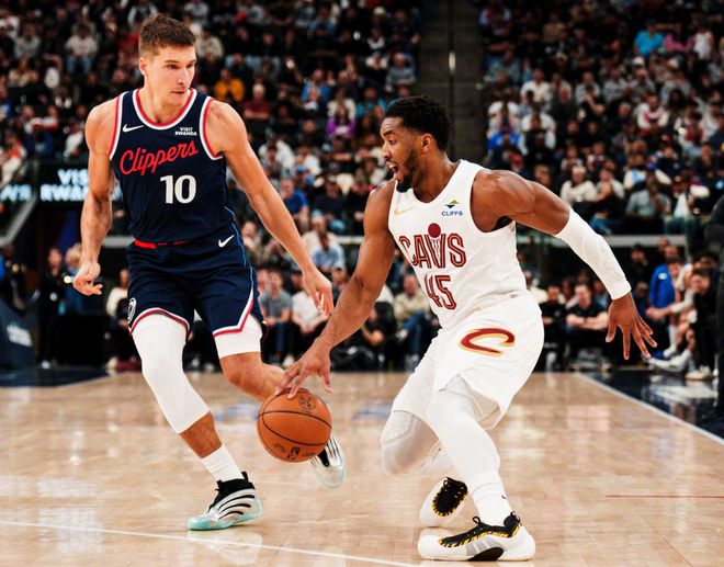 快船33分惨败！哈登缺阵，米切尔29分9助，小卡25分，快船快散架