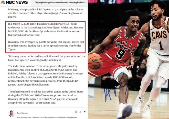 细节曝光！前江苏队得分王涉嫌操纵CBA比赛，在美国遭起诉