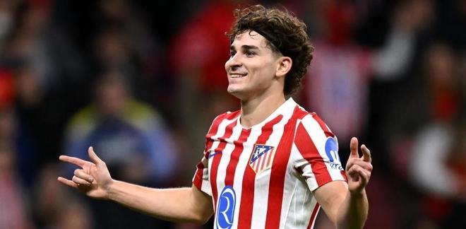 若今晚进球，阿尔瓦雷斯将超越萨乌尔独占马竞欧冠射手榜次席