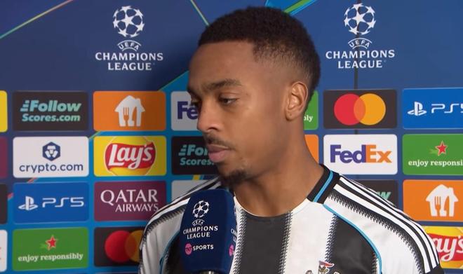 威洛克：非常开心打入生涯首粒欧冠进球，我们整体表现很不错