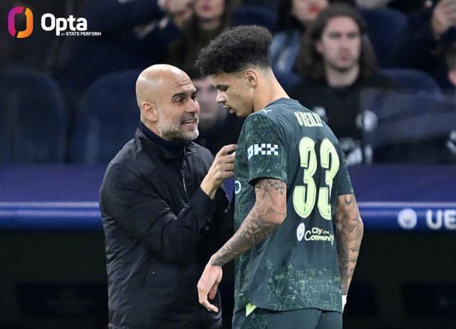 25岁140天，曼城本赛季欧冠首发平均年龄队史最低