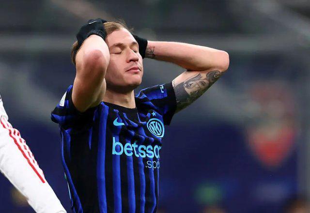 巴雷拉肌肉拉伤，无缘出战多特