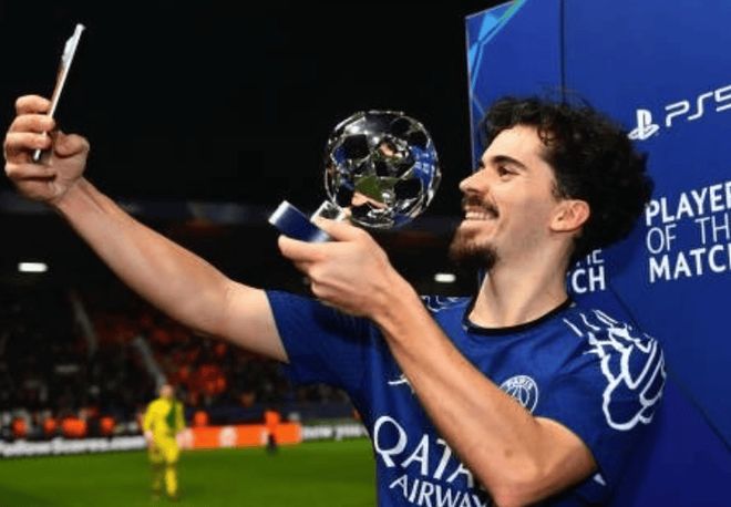 26岁的他成大师候选人：巴黎夺取欧冠的功臣，葡萄牙运筹帷幄之本