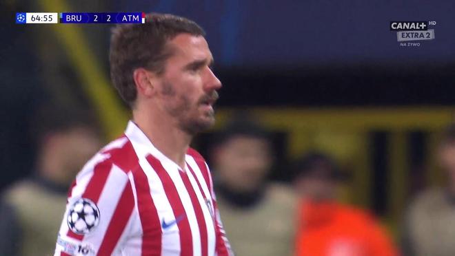 格列兹曼欧冠第113次出场，超越亨利独占法国球员历史第二位