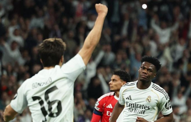 皇马巨星爆发：5场轰入6球，欧冠16强全部诞生，英超成为最大赢家