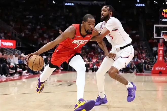 首秀9+7+4+3！又是神经刀，伦纳德两场出手49次，没哈登全是单打