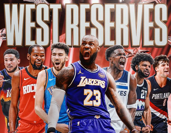 全明星替补阵容诞生！老詹KD创神级纪录，6位新面孔，快船太难了