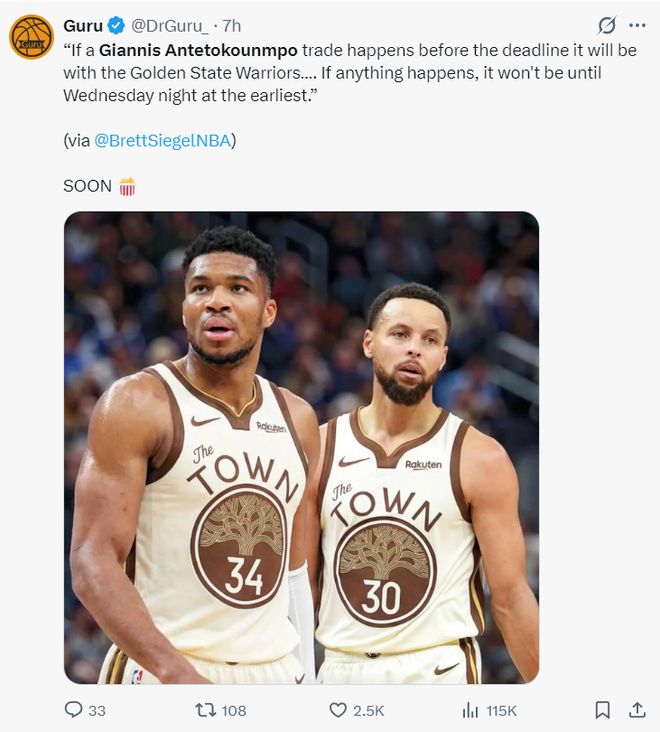 字母留队概率53%最高！三队报价雄鹿仍不满意：热火8换1还在加码