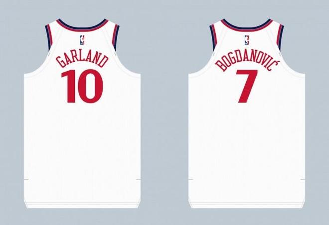 美媒：加兰将身穿快船10号球衣，博格丹改穿7号