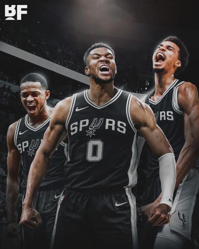 28+16+5盖帽！马刺神级逆转！文班亚马碾压杜兰特