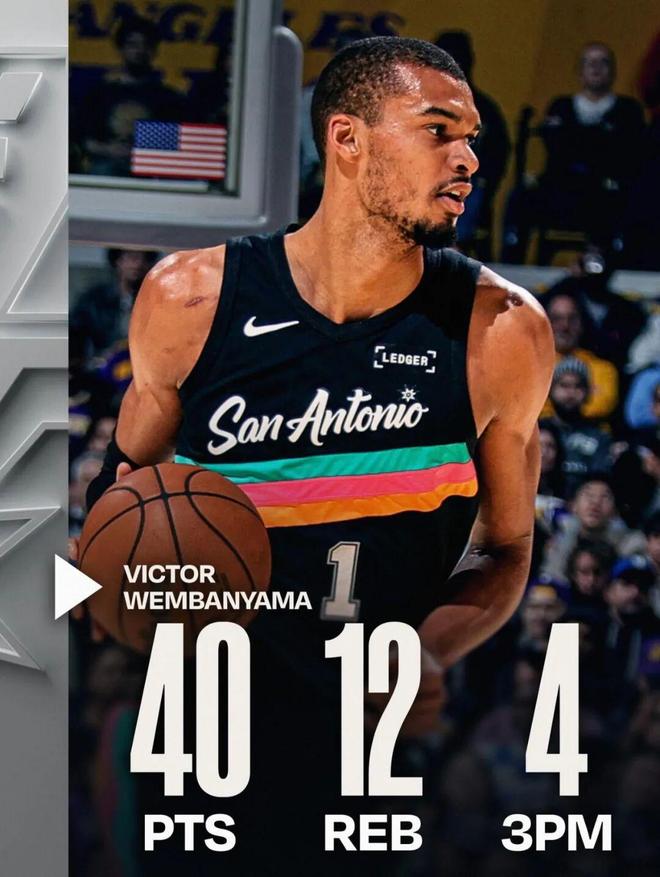 打爆湖人！22岁的文班，到底有多出色？