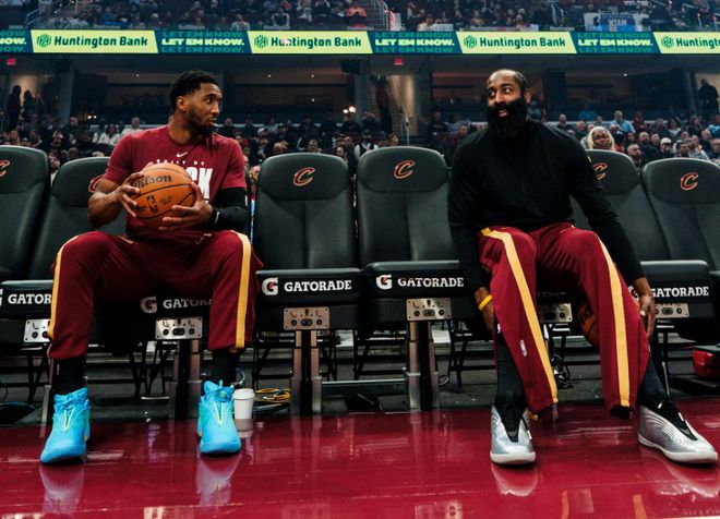 骑士五连胜真北伐！哈登13+11引三人20+ 阿伦8中8梅里尔9三分