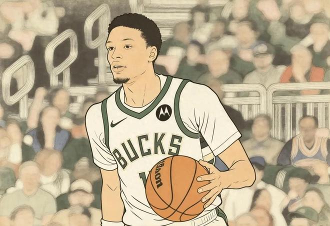 勇士2年前选的二轮秀，打一年就放弃，今场均17+6争最快进步球员