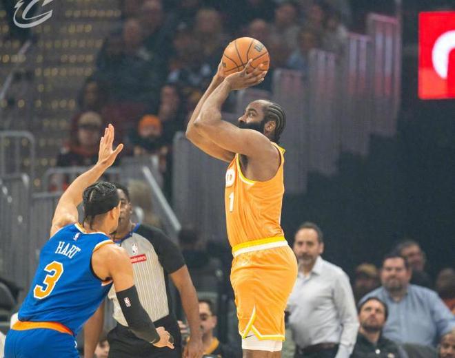 大胜东部第三！米切尔23+5，哈登20+4你再打下去，联盟就大结局了