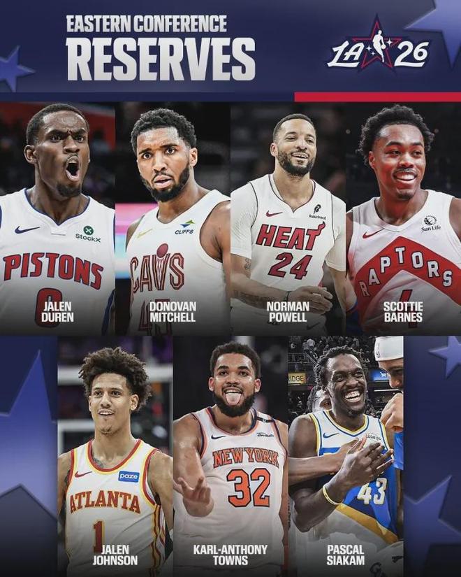 NBA公布全明星替补！詹姆斯和杜兰特压哨入选！伦纳德和哈登落选