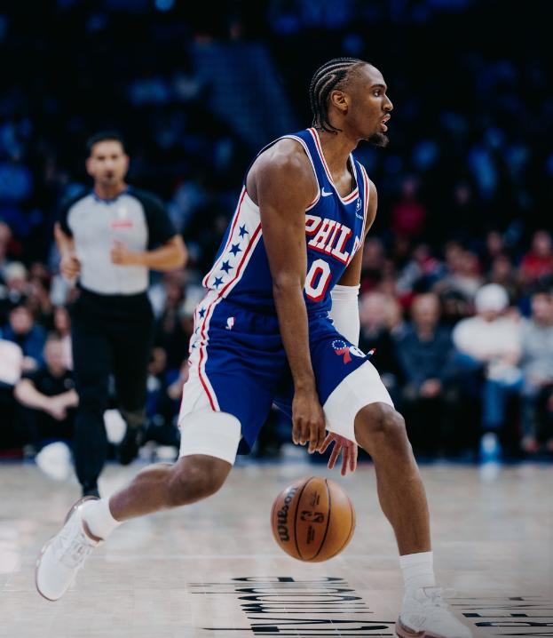 阿夫迪亚26+10+8二轮秀8记三分，马克西空砍30分，开拓者大胜76人