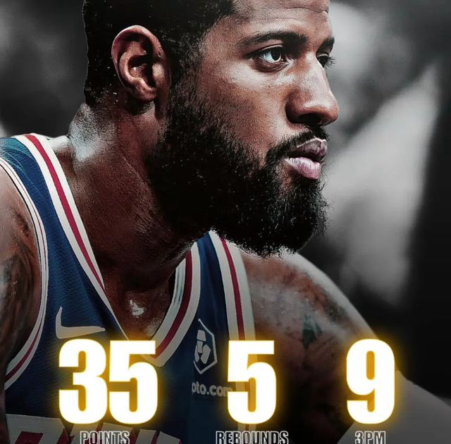 一年一次！保罗·乔治！76人最想要的3D！出现了吗？