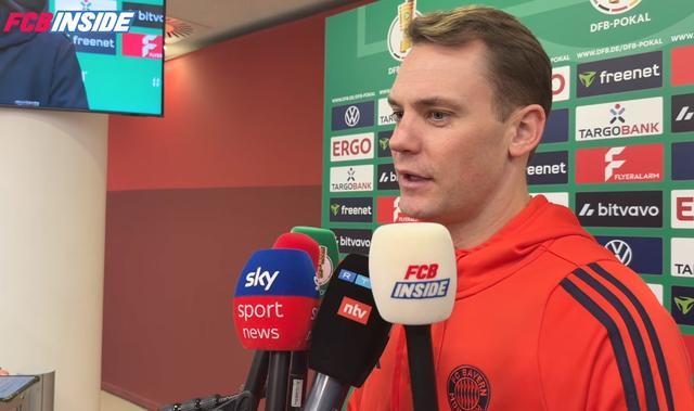 诺伊尔：三冠王梦想一直都在，现在是时候再次争取去柏林了