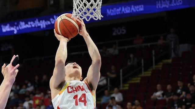 二连胜！中国男篮战胜中国台北队
