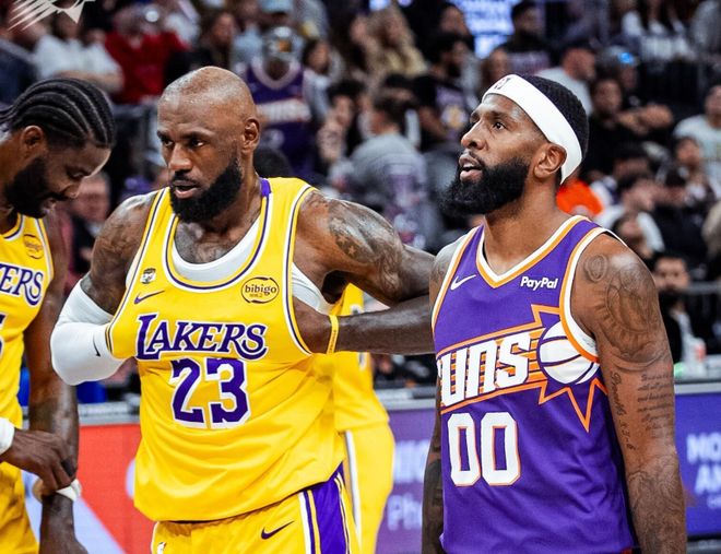 东契奇空砍41分，湖人遭残阵太阳绝杀！艾顿低迷，湖人该换阵容了