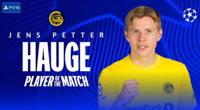 轰出世界波，海于格当选博德闪耀vs曼城一役全场最佳球员