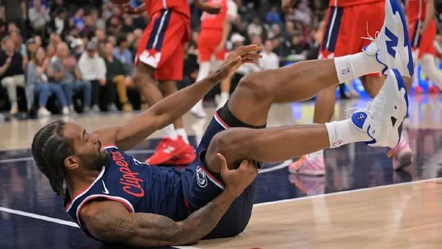 最强病号！又倒在膝盖上！快船又没了？