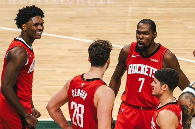 急需第三核心，一场失利或让火箭清醒，篮网可助球队补强一臂之力