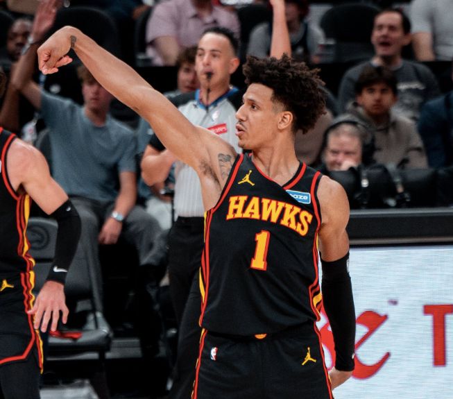 老鹰vs篮网前瞻：杰伦·约翰逊对决波特，篮网恐难逃4连败