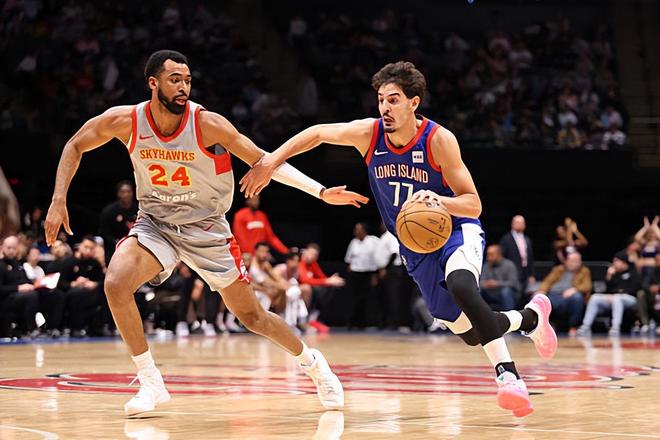 在NBA发展联盟都有些打不明白，篮网这个首轮秀的前景令人担心？