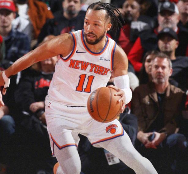 铁人连战600场现役第1！布伦森20+4+5，尼克斯54分血洗篮网