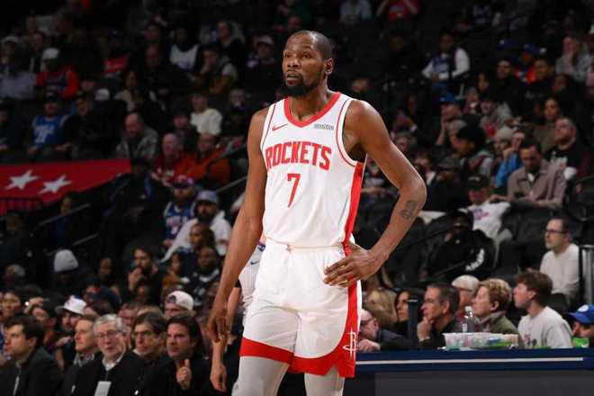 杜兰特36+7火箭加时惜败76人 恩比德32+15+10马克西36+10