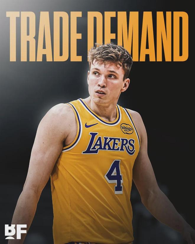 天才17号秀！正式申请交易！最快速度离开湖人