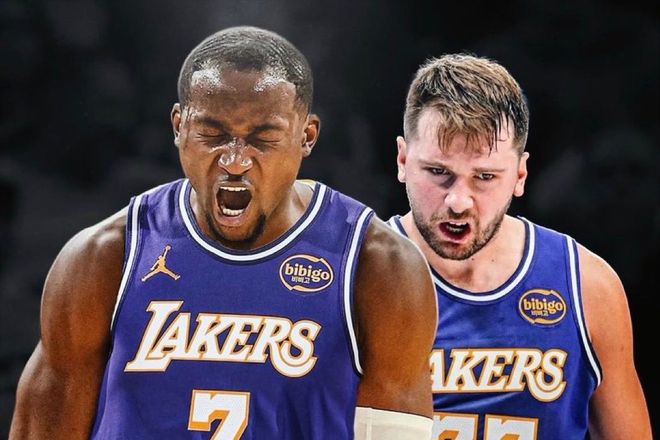 9记三分，4位核心狂砍100分！湖人真没防守啊！要追库明加？