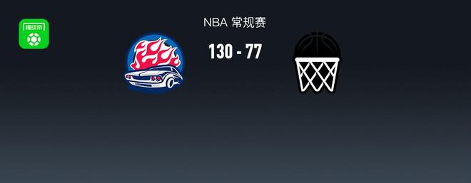 NBA战报：活塞130-77轻取篮网，杰伦-杜伦21+10+3