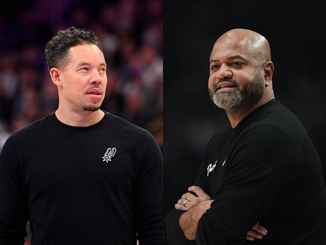 ESPN：马刺主帅约翰逊与活塞主帅小JB将担任全明星两队主帅