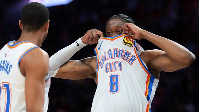 好消息，雷霆队杰伦·威廉姆斯伤愈复出，将对阵湖人队