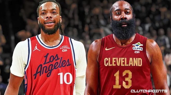 再见哈登，骑士快船2换1交易达成，6年换5队，这一回你要夺冠了