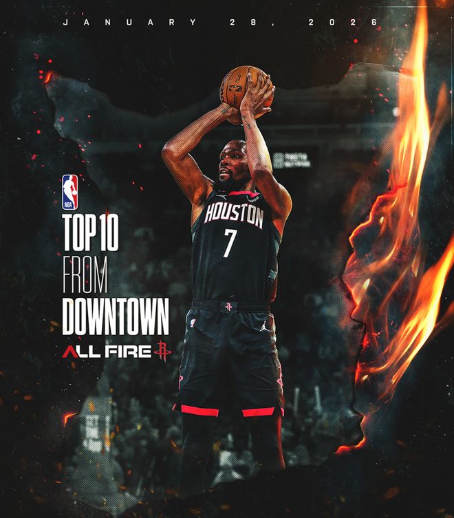 遭马刺逆转16分！阿门末节纯拒投火箭提前放弃 KD24+6吞里程悲