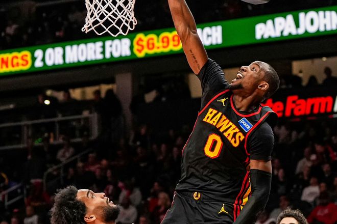 库明加首秀！离开勇士队的他，似乎要开始兑现天赋了