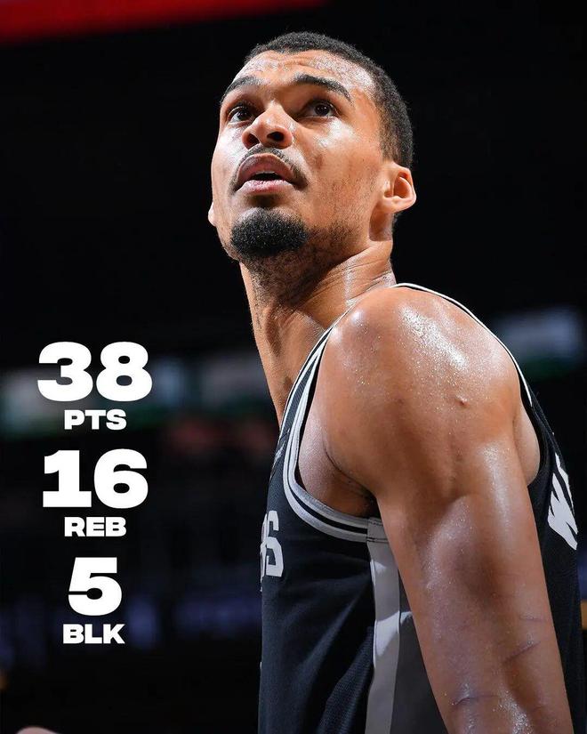 沒有模板！文班再次擊碎活塞，馬刺計劃有變？