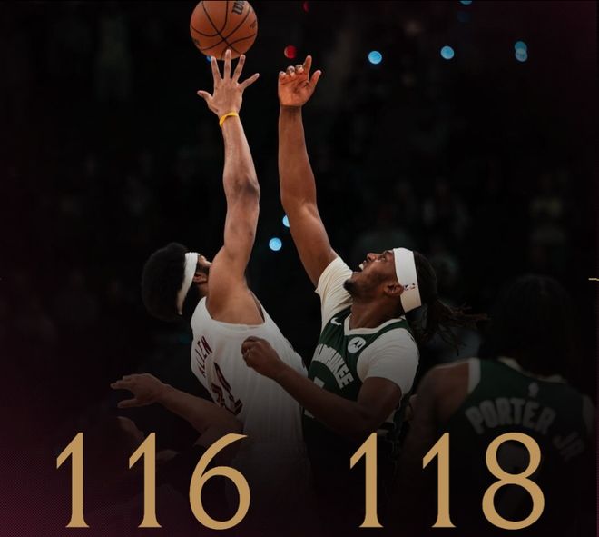 缺少3名主力骑士惜败雄鹿两分 名记盛赞：拼尽全力！需额外0.01秒