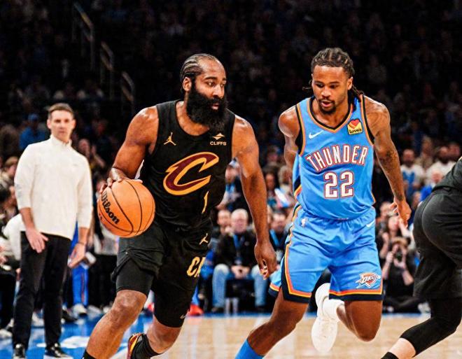 轰20+5+9！登顶骑士第一，哈登影响力太大了，米切尔也把话挑明了