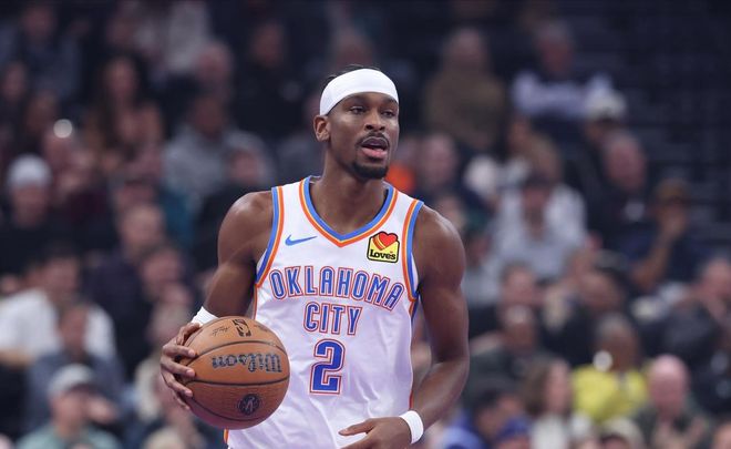 第十次三节打卡，关键球又断崖式第一，SGA实力独一档