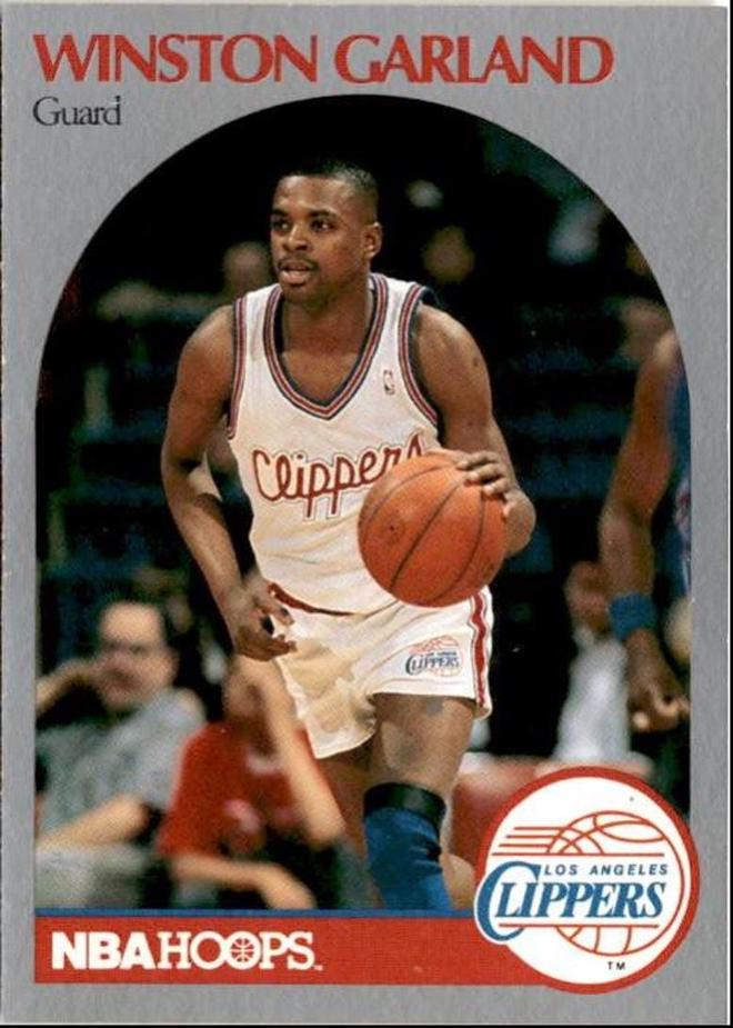 神奇的缘分，达里厄斯-加兰父亲温斯顿-加兰90-91年曾效力快船