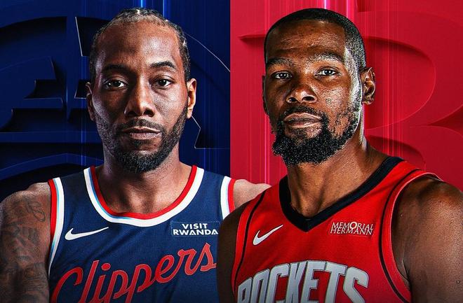 新援首秀9+7+4杜兰特26+6，火箭下半场发力102-95快船！