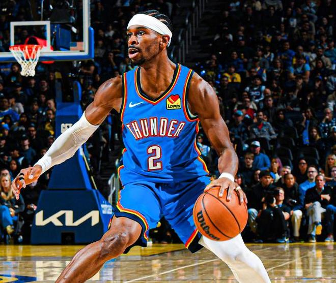 亚历山大连续118场20+，霍姆格伦20+14+5封盖，雷霆力克鹈鹕